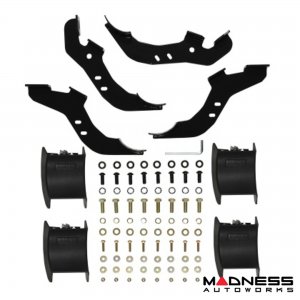 Ford Bronco Nerf Step Bars - 2 Door - Pro Traxx 4 Oval - Polished - Westin Ford Bronco Nerf Step Bars - 2 Door - Pro Traxx 4 Oval - Polished - Westin